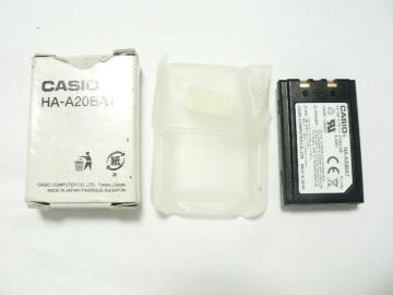 CASIO �n���f�B�^�[�~�i���p Li-ion�o�b�e���[�EHA-A20BAT�E���g�p�E�������I