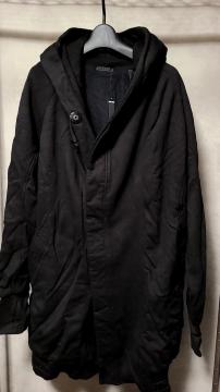 ViKMRiiCotton Fleece Hooded Coat/BLACKONE SIZE