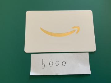 Amazon�M�t�g�J�[�h�@5000�~��