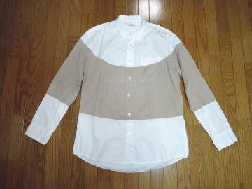 �C�^���A�� VISVIM ���B�Y���B�� �ؑփV���c 3 �� �����V���c SHIRT MADE IN ITALY