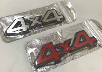 汎用4×4金属3Dエンブレム type3 4WD ドレスアップ