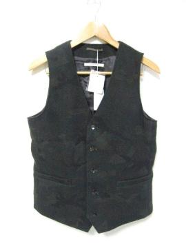 □RAGEBLUE/レイジブルー カモフラージュ 羊毛 ベスト/M/迷彩☆新品