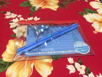新品未使用☆福岡タワー☆ステーショナリーセット☆