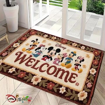 �����X1790�~���f�B�Y�j�[�~�b�L�[�}�E�X �����\�t�g�e�N�X�`�� �o�X���[�����փ}�b�g  �E�F���J�� �h�A�}�b�g80�~50cm