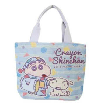クレヨンしんちゃん ゴブラン織り トートバッグ ワイドトート 手提げ トート B