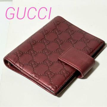 GUCCI �O�b�` 115240 �O�b�`�V�} GG�� ���U�[ 6���� �蒠�J�o�[ �X�P�W���[���� �A�h���X�� ���C�����b�h