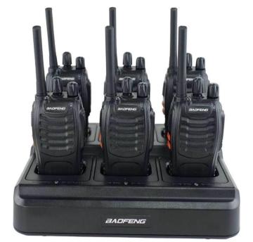 BAOFENG �g�����V�[�o�[ �����@ �[�d�� 2W �������^�C�v �h���h�o IP55 �Z�K�F�؍� 16�`�����l�� 6��Z�b�g