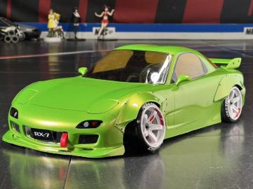 �}�c�_ RX-7 FD3S �h���t�g���W�R�� �{�f�B �p�[���O���[�� �J�X�^���d�l