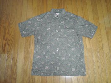 HYSTERIC GLAMOUR �q�X�e���b�N�O���}�[ HYSTERIC SPADE�� �{�^���_�E���V���c L �J�[�L�n �A���n