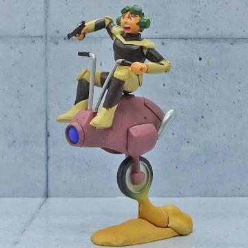 ☆ジロン・アモス&一輪バイク(戦闘メカ ザブングル)