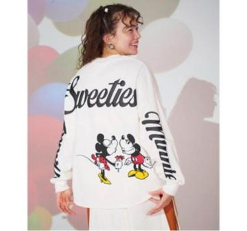 ���f�I�N���E���Y�� �yUNISEX�z(Disney)�����O�X���[�u�g�b�v�X�iL�j