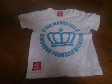 90 BABY DOLL 白のTシャツ