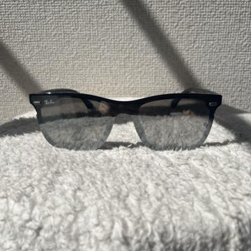 �y�󏭁zRay-Ban ���C�o�� �T���O���X �u���b�N�t���[�� �~���[�����Y �J�W���A�� �j�����p