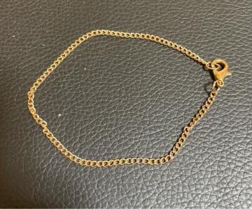1スタ 美品☆ゴールドチェーン ブレスレット
