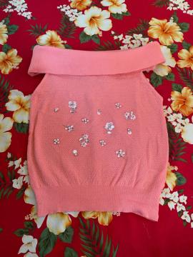 新品未使用☆tocca☆ピンクノースリーブトップス☆