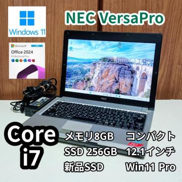 NEC VersaPro Corei7 8GB SSD256GB Windows11 Office2024 m[gp\R