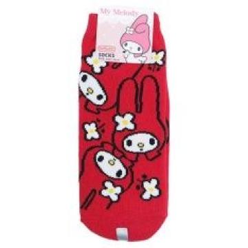 《New》マイメロディ(フラワーデザイン)★アンクル丈ソックス*靴下<22〜24cm>