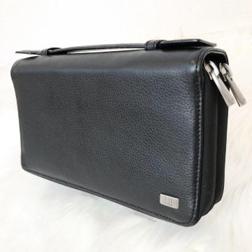 �y���i�z dunhill �_���q�� �_�u���W�b�v �I�[�K�i�C�U�[ �N���b�`�o�b�O �Z�J���h�o�b�O �g���x���P�[�X �����z �u���b�N