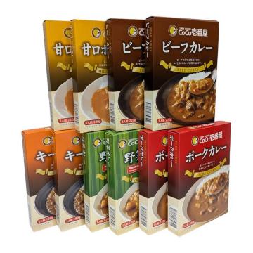 CoCo壱番屋 レトルトカレー5種10個入り