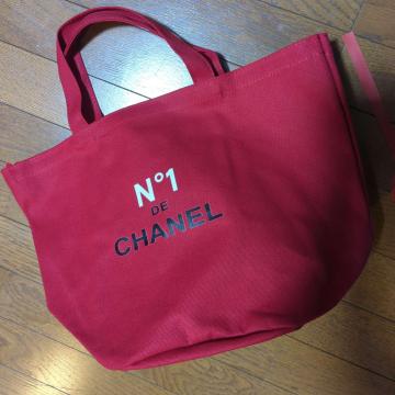 CHANEL N��1 DE CHANEL ���b�h �L�����o�X �g�[�g�o�b�O �m�x���e�B ���g�p