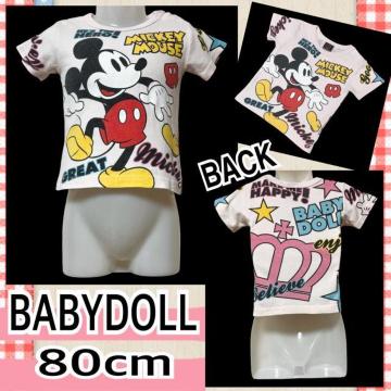 �yBABYDOLL�~DiSNEY/80�z�~�b�L�[�}�E�X�v�����gT�V���c