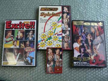 փWjyExcite!!/Spirits!!/Heat up!z(6DVD)3setSUPER EIGHT