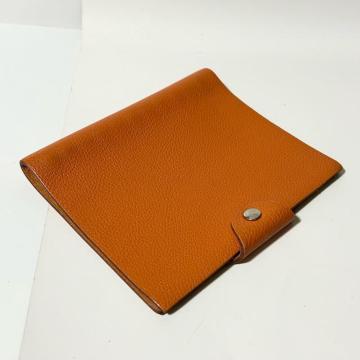 HERMES �G�����X �����X PM ���U�[ �蒠�J�o�[ �I�����W