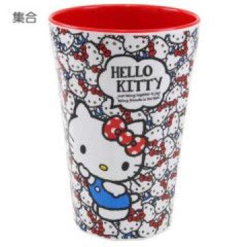 【キティ】可愛い♪軽くて丈夫割れにくい ビッグメラミンカップ 集合