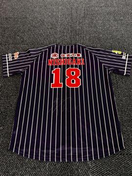 #18 西垣 彰太選手着用・直筆サイン入り2ndユニフォーム