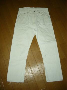 ネイバーフッドNEIGHBORHOODホワイトデニムM白