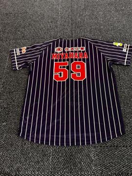 #59 宮原 滉希選手着用・直筆サイン入り2ndユニフォーム