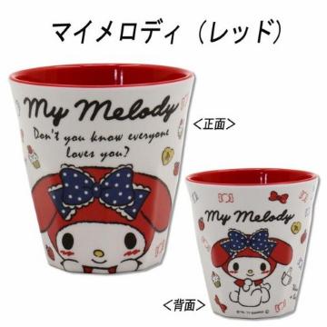 《New》マイメロディ/スイーツデザイン★軽くて割れにくい*メラミンコップ