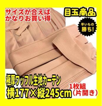 �ڋʏ��i���Ɍ����b�t�����n�J�[�e������177�~�c245cm��1������