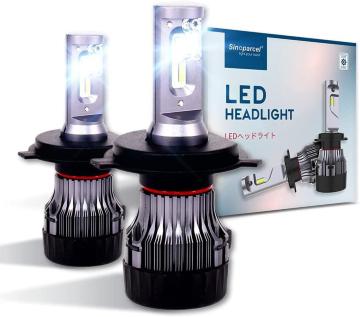 H4/9003 LEDwbhCg  12V/24Vp Hi/Lop 6500K zCg
