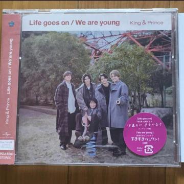 King&Prince  Life goes on / We are young  dear teara  eBAՁ@Lv