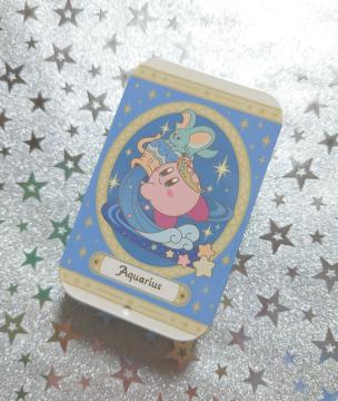 新品 任天堂 星のカービィ 缶ラムネ 星座コレクション スライド缶 缶ケース 小物入れ みずがめ座 水瓶座 Aquarius