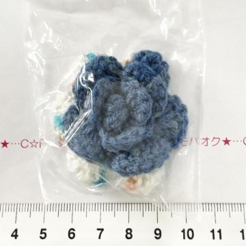 27*ハンドメイド♪アクリル毛糸の巻きバラモチーフ 11