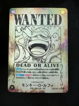 ONE PIECE�J�[�h ���t�B SEC �p������ WANTED ��z�� OP05-119 �����i�� �d���̉��� �����s�J�[�h