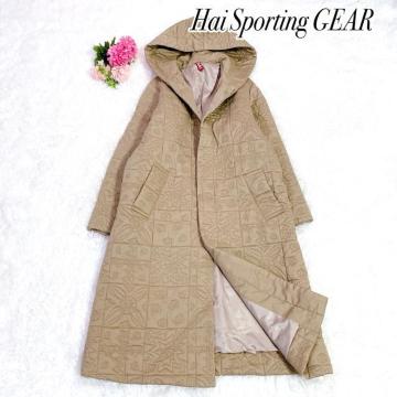 美品 ハイスポーティングギア イッセイミヤケ 中綿 キルティングコート M   4211