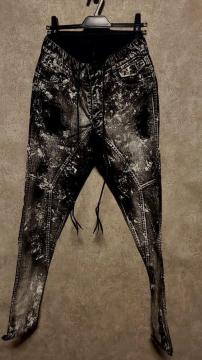 ViKMRiiCotton Spandex Discharged Stretch Twill Pants 2