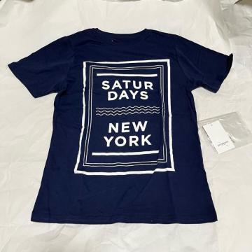 �ySATURDAYS SURF NYC�z�v�����g ����T�V���c �l�C�r�[ XS �T�^�f�[�Y�T�[�t�j���[���[�N�V�e�B