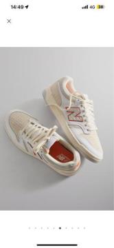 KITH ~ New Balance Numeric 480 Madison Square Garden White Orange
