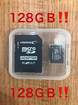 microSDJ[h 128GB (SDJ[hƂĂgp\!)