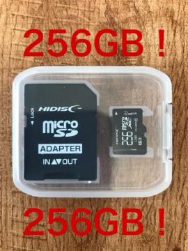 microSDJ[h 256GB (SDJ[hƂĂgp\!)