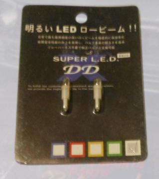 SUPER L.E.D. DD ���邢LED���[�r�[�� �ԗp�o���uT5 2����