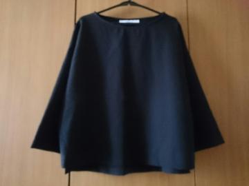 titivate ティティベイト☆七分袖プルオーバー★ブラック☆美品★