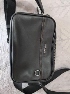 �R�[�`�o�b�O�@COACH  �����Y ���U�[ �V�����_�[�o�b�O �{�f�B�o�b�O �u���b�N ���@���i