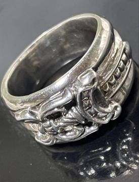 �N�����n�[�c CHROME HEARTS �X�J��/�_�K�[���`�[�t �V���o�[�����O��16��