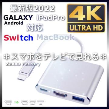 TypeC HDMI ϊA_v^ P[u XCb` X}z Galaxy iPadPro MacBook erڑ