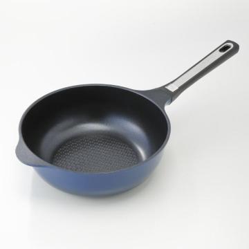 【Taf-kaL/タフカル】特殊コーティング・軽量*こびりつきにくい★深型フライパン<24p>